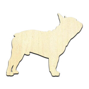 Pug Dog Puppy Laser Cut Out Unfinished Wood Shape Craft