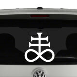 Leviathan Cross Sigil Vinyl Decal Sticker Car Window