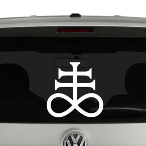 Leviathan Cross Sigil Vinyl Decal Sticker Car Window