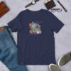Thinking Of You Voodoo Doll Goth Cute Creepy Unisex t-shirt - Image 3