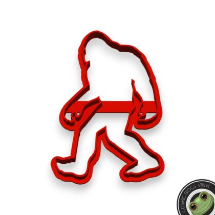 Bigfoot Sasquatch Shaped Cookie Cutter