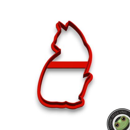 Cat Sitting Shaped Cookie Cutter