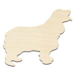 Cocker Spaniel Dog Puppy #2 Laser Cut Out Unfinished Wood Shape Craft Supply