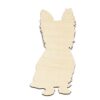 Yorkshire Terrier Yorkie Dog Puppy Laser Cut Out Unfinished Wood Shape Craft Supply