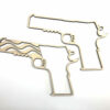 1911 Hand Gun American Flag Laser Cut Kit or Finished Wall Hanging