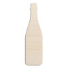 Wine Bottle #3 Laser Cut Out Unfinished Wood Shape Craft Supply