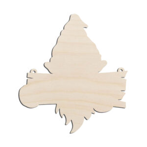 Gnome Go Away Middle Finger Door Sign Laser Cut Kit - Image 2