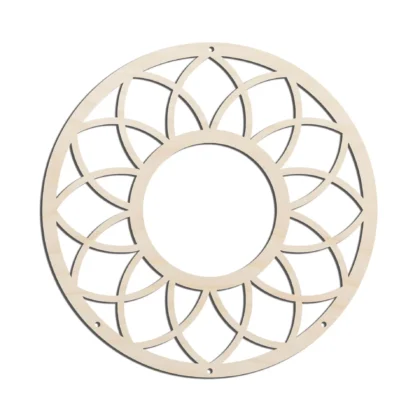 Dream Catcher #1 Laser Cut Out Unfinished Wood Shape Craft Supply