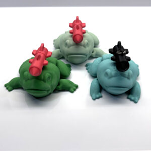 Missile Toad Christmas Ornament Keychain Articulated Fidget Funny 3D Printed - Image 3