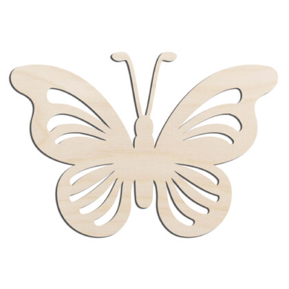 Butterfly #4 Laser Cut Out Unfinished Wood Shape Craft Supply