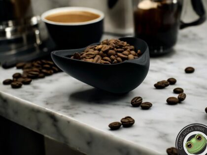 Coffee Bean Scoop - Modern design 3D Printed