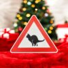Warning Cat Pooping Sign 3D Printed - Cat Lover Gift - Gag Gift - Any Occasion - Image 3