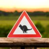 Warning Cat Pooping Sign 3D Printed - Cat Lover Gift - Gag Gift - Any Occasion - Image 4