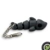 Shark Flexible Fidget Keychain 3D Printed