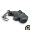 Shark Flexible Fidget Keychain 3D Printed