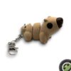 Capybara Flexible Fidget Keychain – 3D Printed - Image 3