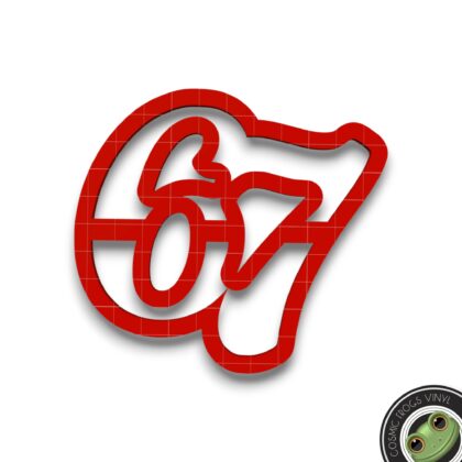 67 Meme Shaped Cookie Cutter