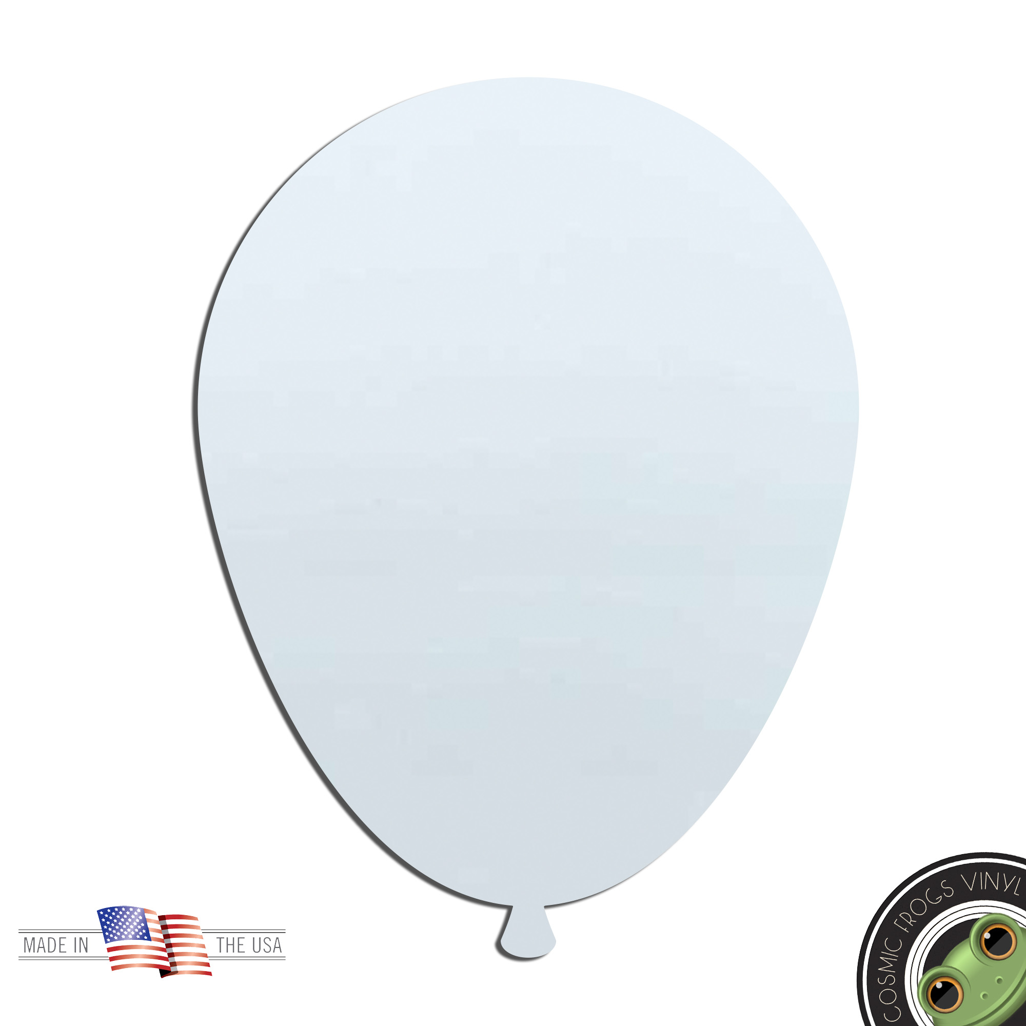 Balloon Laser Cut Out Acrylic Shape Craft Supply