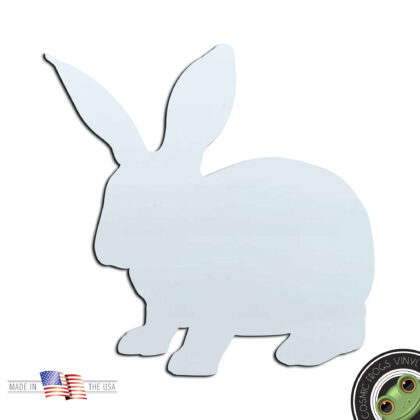 Bunny Rabbit Easter Shape Laser Cut Out Acrylic Shape Craft Supply