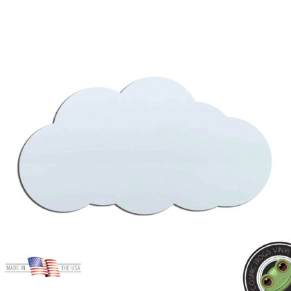 Cloud Shape Laser Cut Out Acrylic Shape Craft Supply