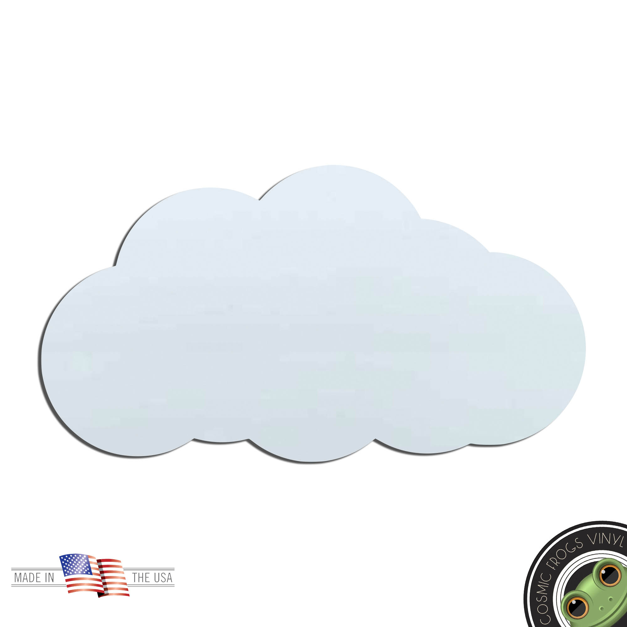 Cloud Shape Laser Cut Out Acrylic Shape Craft Supply