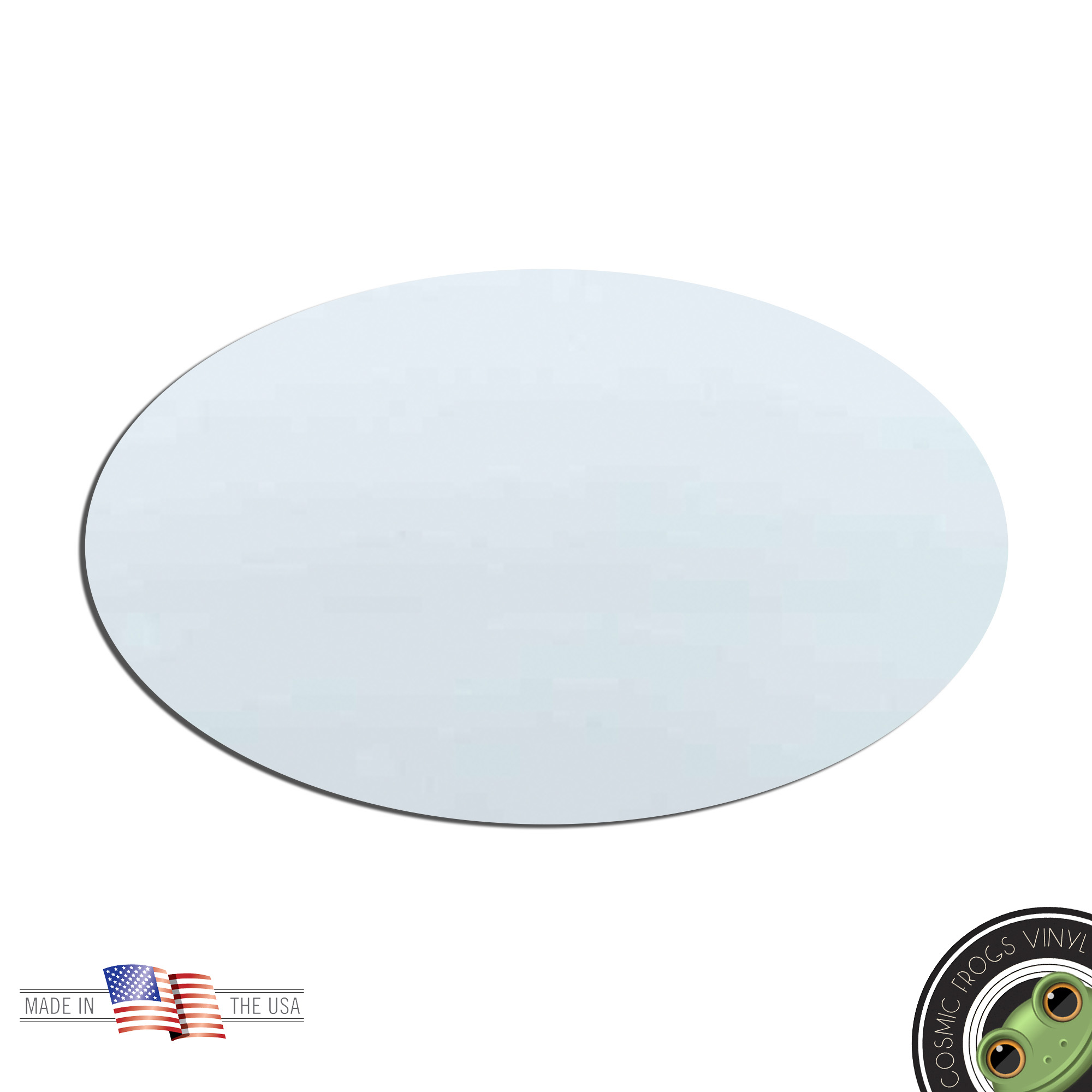 Oval Shape Laser Cut Out Acrylic Shape Craft Supply